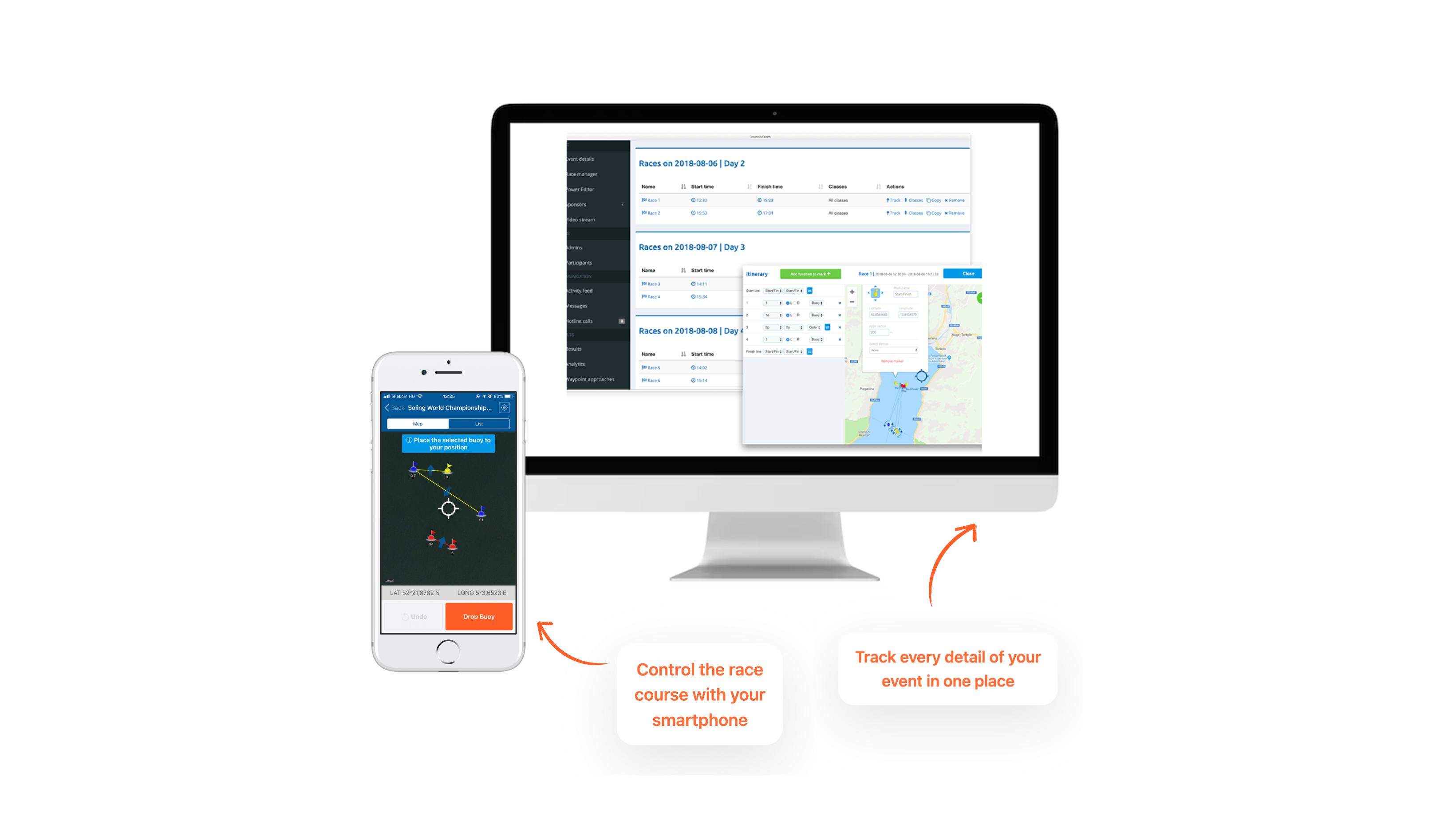 KWINDOO Organizer Dashboard